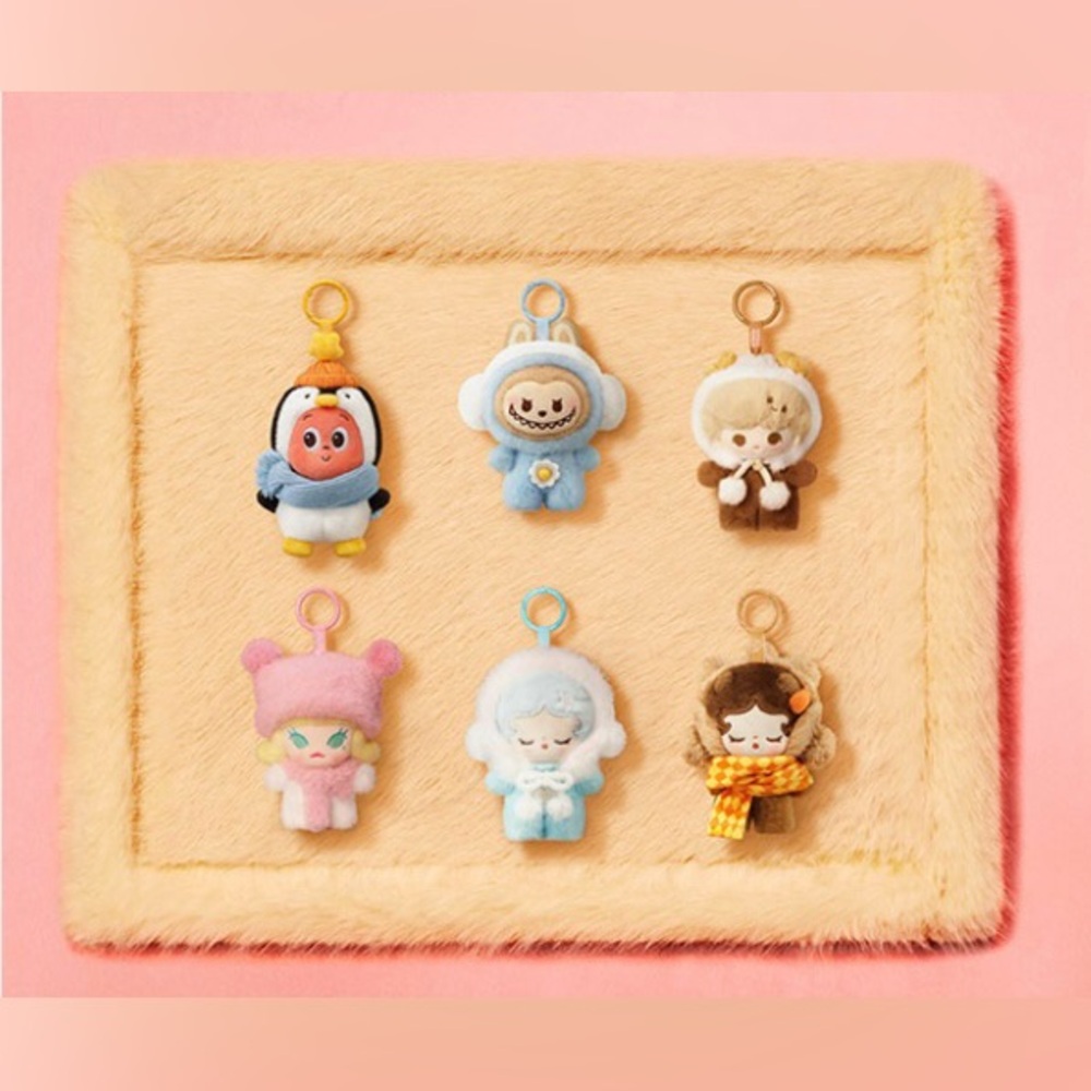 ❄️ POP BEAN ”Fluffy & Cozy” Plush Pendant ❓BLIND BOX ❓🆕SEALED BOX🆕 🟥POP MART🟥 - Picture 3 of 16